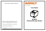 Preview for 1 page of Honeywell IMPACT IHR810 User Manual