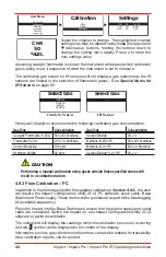 Preview for 44 page of Honeywell Impact Operating Instructions And Maintenance Manual