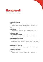 Preview for 1 page of Honeywell IN-S Series Instruction Manual