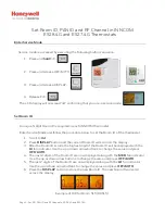 Honeywell INNCOM E528.4G Quick Start Manual preview