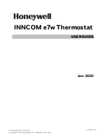 Preview for 1 page of Honeywell INNCOM e7w User Manual