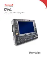 Preview for 1 page of Honeywell Intermec CV41 User Manual