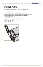 Honeywell Intermec PD Series Instructions предпросмотр