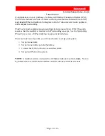 Preview for 3 page of Honeywell Internet Connection Module Setup Manual