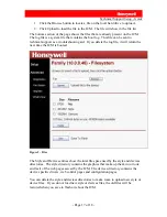 Preview for 17 page of Honeywell Internet Connection Module Setup Manual