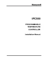 Honeywell IPC500 Installation Manual preview