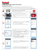 Предварительный просмотр 1 страницы Honeywell IPCAM-WIC1 Quick Installation Manual