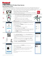 Honeywell IPCAM-WIC2 Quick Installation Manual preview