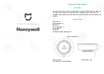 Honeywell JTYJ-GD-01BW Manual preview