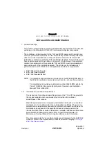 Preview for 83 page of Honeywell KHF 1050 System Installation Manual