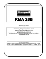 Предварительный просмотр 1 страницы Honeywell KMA 28B System Installation And Operation Manual