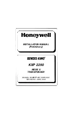 Honeywell KXP2290 Installation Manual preview