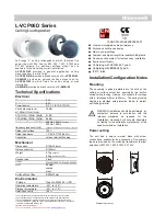 Предварительный просмотр 1 страницы Honeywell L-VCP06D Series Manual