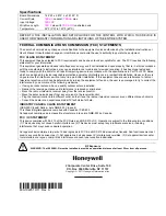 Preview for 2 page of Honeywell L5000-Wi-Fi Installation Manual