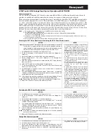 Preview for 1 page of Honeywell L5100 Series Manual