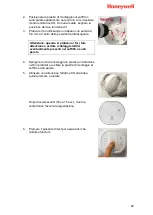 Предварительный просмотр 126 страницы Honeywell Le Sucre User Manual