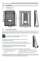 Preview for 12 page of Honeywell LEGIC Installation And Operating Instructions Manual