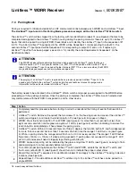 Preview for 22 page of Honeywell Limitless WDRR Series Installation And Technical Manual