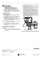 Preview for 8 page of Honeywell LP916A Installation Instructions Manual