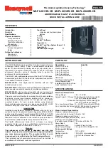 Honeywell LT-200 MI-FL20 Series Quick Installation Manual preview