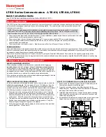 Preview for 1 page of Honeywell LTE-XA Quick Installation Manual