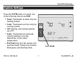 Preview for 9 page of Honeywell Lutron LR-HWLV-HVAC TouchPRO Wireless Operating Manual