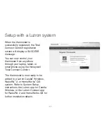 Preview for 12 page of Honeywell Lutron VisionPRO 8000 User Manual