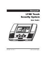 Honeywell LYNX Touch Security System User Manual preview