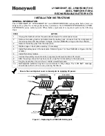 Preview for 1 page of Honeywell LYNXRCHKIT-SC Installation Instructions
