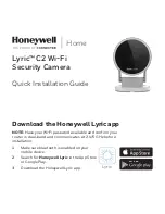 Предварительный просмотр 1 страницы Honeywell Lyric C2 Quick Installation Manual