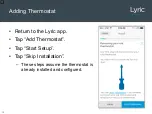 Preview for 13 page of Honeywell Lyric Enrollment Manual