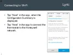 Preview for 21 page of Honeywell Lyric Enrollment Manual