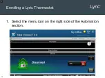 Preview for 36 page of Honeywell Lyric Enrollment Manual