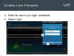 Preview for 38 page of Honeywell Lyric Enrollment Manual