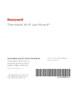 Предварительный просмотр 56 страницы Honeywell lyric round Install Manual