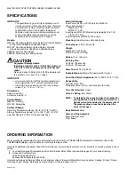 Preview for 2 page of Honeywell M6410A Product Data