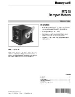 Honeywell M7215 Product Data preview