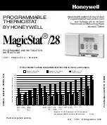 Preview for 1 page of Honeywell MagicStat 28 Programming And Installation Instructions