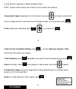 Preview for 16 page of Honeywell MagicStat 28 Programming And Installation Instructions