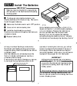 Preview for 8 page of Honeywell MagicStat T8132 Programming And Installation Instructions