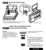 Preview for 26 page of Honeywell MagicStat T8132 Programming And Installation Instructions