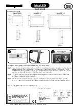 Honeywell MaxLED Centralized Series Quick Start Manual preview