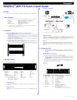 Honeywell MAXPRO PE Quick Install Manual preview