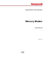 Honeywell Mercury User Manual preview