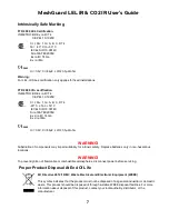 Preview for 7 page of Honeywell MeshGuard CO2 IR User Manual