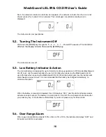 Preview for 16 page of Honeywell MeshGuard CO2 IR User Manual