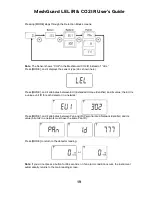 Preview for 19 page of Honeywell MeshGuard CO2 IR User Manual