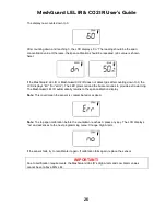 Preview for 26 page of Honeywell MeshGuard CO2 IR User Manual