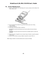 Preview for 41 page of Honeywell MeshGuard CO2 IR User Manual