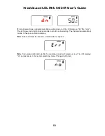 Preview for 51 page of Honeywell MeshGuard CO2 IR User Manual